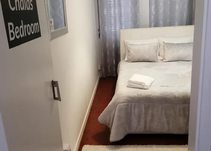 Chalas Bedroom Luksustelt Nazaré